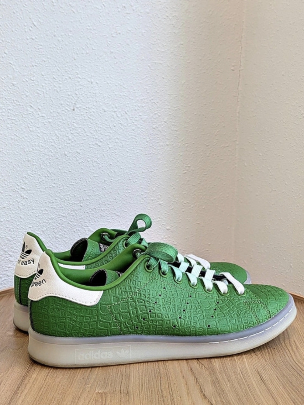 Toy Story x adidas Stan Smith "Rex" Green Leather Sneakers